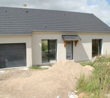 Enduit blanc gratté - PRB 015