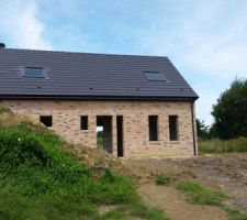 Pose pendant nos conges des velux de l etage