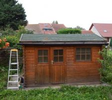 L'abri de jardin avant les travaux