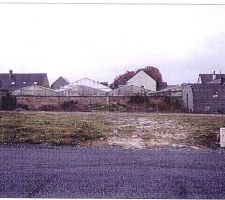 Notre terrain encore vide