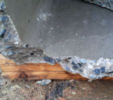 Détail de la cuve partie basse