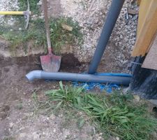 Mise en place de l'assainissement