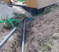 Mise en place de l'assainissement