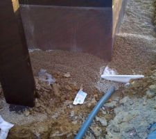 Drainage en cours de fabrication