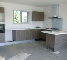 Montage de la cuisine quasi fini!