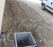 Regard pour coupe arrivée d'eau extérieur
