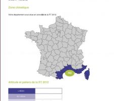 étude thermique pour attestation necessaire au depot du permis de construire
