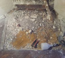 Sol sous la cheminée ^^