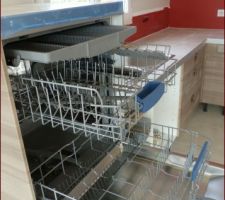 Lave-vaisselle en hauteur....et voil&agrave;!