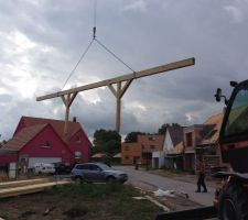 Panne faitière en plein vol