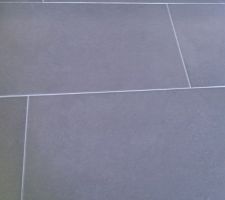 Carrelage (zoom) choisi pour l'étage (SDB et WC)