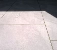 Carrelage 45*45 pose fini