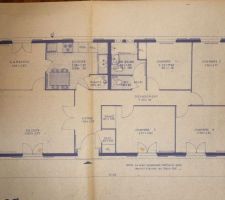 Plan intérieur de la maison