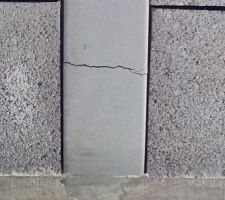 Plancher étage (fissures   flexion)