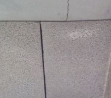 Plancher étage (fissures et flexion)