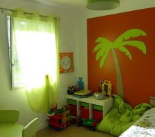 Chambre de Yanis thème jungle