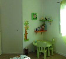Chambre de Yanis thème jungle