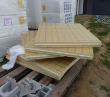 Photo de la pose du plancher chauffant n°2