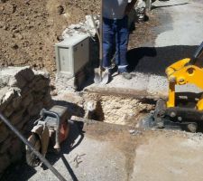 3ème étape : Intervention de la SAUR (Eau)