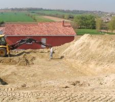 Terrassement - nickel, rien &agrave; redire.