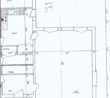 1er coupe du plan de la maison