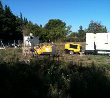 Etude de sol en cours