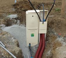 L'installation des coffrets Eau   EDF
