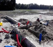 Le coulage de la dalle approche :)