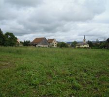 Vue depuis le terrain