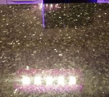 Le granit, qui rend beaucoup mieux en vrai et de jour