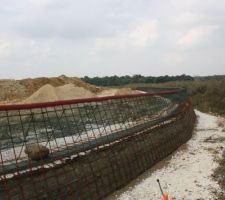 Vue de la future rocade