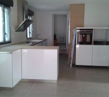 Cuisine en cours de montage