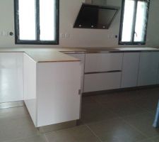 Cuisine en cours de montage