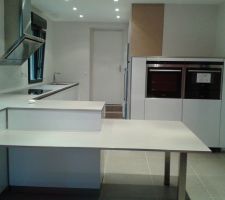Cuisine en cours de montage