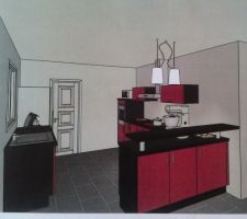 Vue de la salle à manger