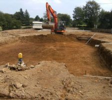 Terrasement du vide sanitaire