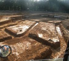 Terrassement des fondation termin&eacute;