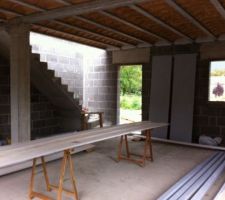 Peinture des dessous de toit