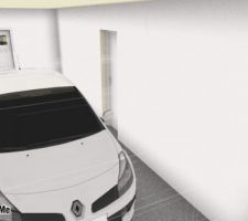Vue 3D : RDC - Garage