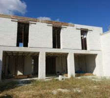 Pose des renforts de planelles