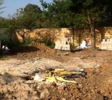 &Eacute;tat du chantier pour le moment !