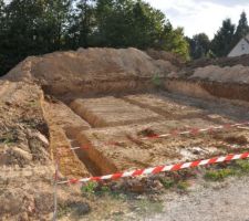 Fouilles de Fondations terminées