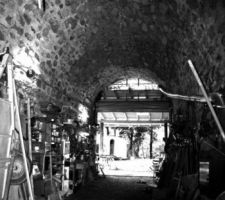 état actuel de l'intérieur du tunnel.