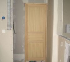 Porte de notre chambre