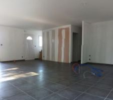 Petite vue panoramique de la salle de vie