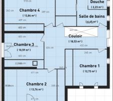 Plan de l'étage / nouvelle proposition