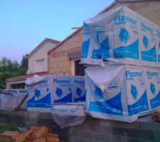 Livraison du doublage placo