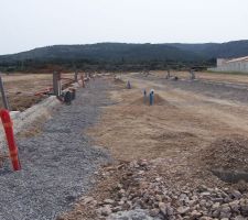 Route du lotissement