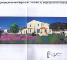 Insertion de la maison sur le terrain