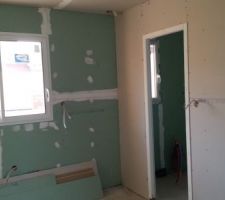 Isolation de la cuisine et du cellier